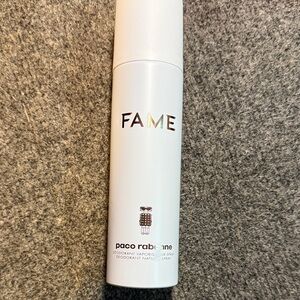 Paco Rabanne Fame Deodorant in White and Silver